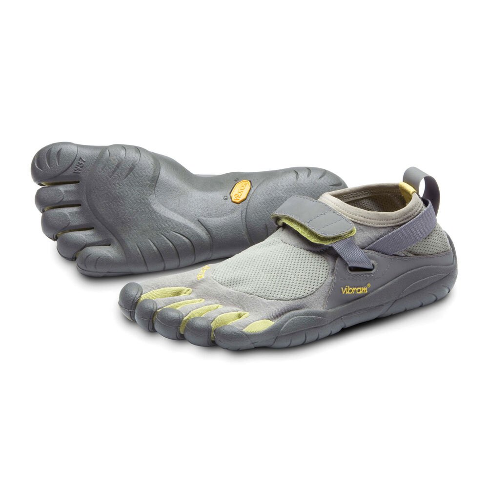 Vibram Five Fingers Womens Training Shoes - Grey - KSO - 54279-KQGN